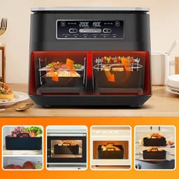 Airfryer Accessoires Set - Geschikt voor Ninja Foodi AF300EU, AF400EU -19-Delige Heteluchtfriteuse Accessoireset — thumbnail 10