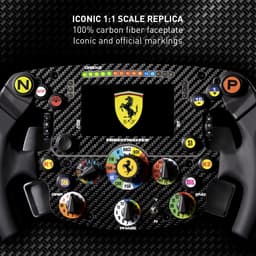 Thrustmaster FORMULA WHEEL ADD-ON FERRARI SF1000 EDITION-WO - voor PS5, PS4, PC - F1 Replicastuur - Geavanceerd LED-display — thumbnail 3