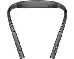 Oplaadbare LED Nekleeslamp – Neklamp om te Lezen met 3 Lichtkleuren en 3 Helderheidsstanden – USB Oplaadbare Leeslamp voor Boeken, Bed, Nachtlezen, Breien en Handwerken - Zwart