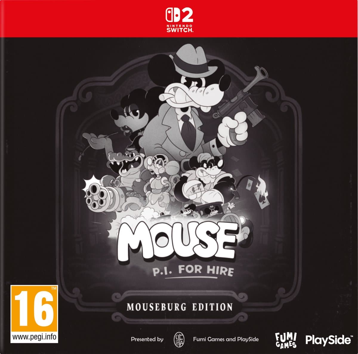 MOUSE: P.I. For Hire Mouseburg Edition – Nintendo Switch 2 — afbeelding 1