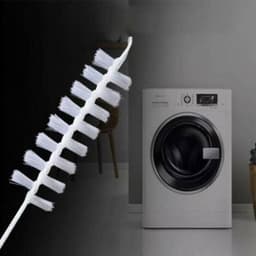 Wasmachine Borstel - Reinigingsborstel - Wasmachine Onderhoud - Flexibele Reiniging - 60cm Lengte - Wit — thumbnail 2