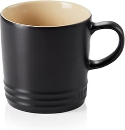 Espressomok Aardewerk - Koffiemok Kopje - Warme Dranken - Oven Magnetron Vaatwasserbestendig - 100 ml - Mat Zwart — thumbnail 2