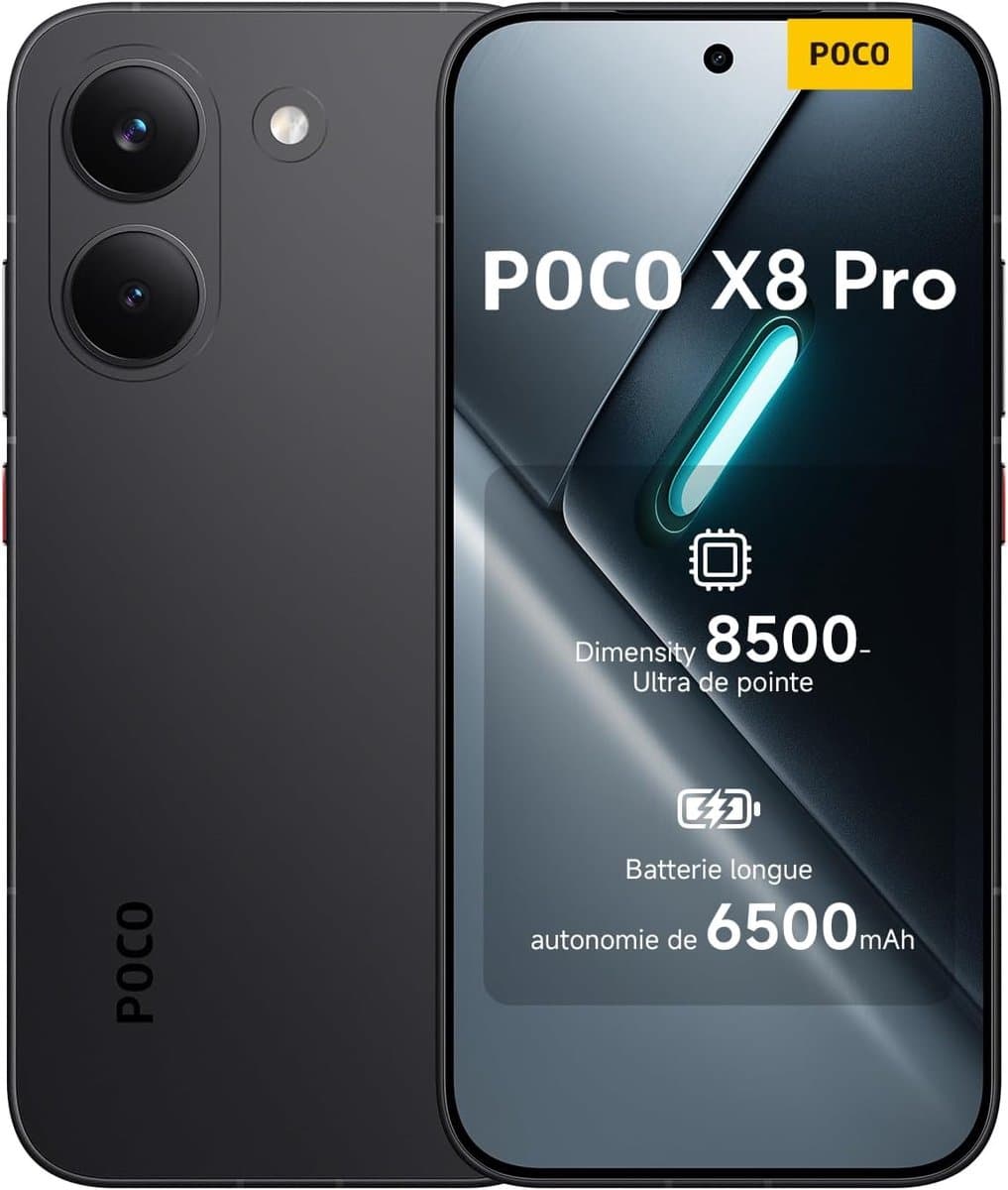 Smartphone-POCO X8 Pro-8GB+512GB-Zwart — afbeelding 1