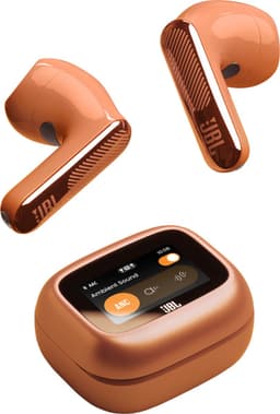 JBL Live Flex 4 Draadloze oordopjes met Noise Cancelling en Smart Case (2026) Oranje — thumbnail 1