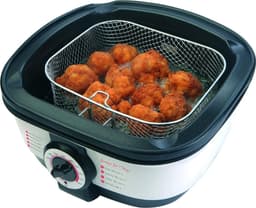 SAVI® Multicooker - Multicookers - Wit / Zwart- ‎‎35cm x 34cm x 22cm — thumbnail 3