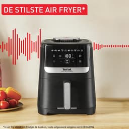 Tefal EY5528 Easy Fry Silence Deluxe XL - Stille Airfryer - 5L - Voor 6 Personen - XL Formaat - Stil - Zwart — thumbnail 3
