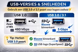 Externe harde Schijf 2TB - Geschikt voor Windows, Mac en Android - Zwart - LET OP: gebruik de juiste USB 3.1 poort voor optimale snelheid — thumbnail 3