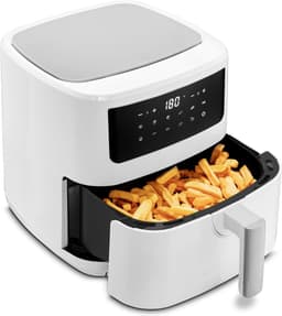 Aurixi® Mini airfryer - Airfryer - Airfryer klein - Wit - 42cm x 32cm x 33cm — thumbnail 1
