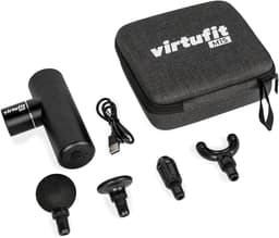 VirtuFit M1s Mini Massage Gun - 4 opzetstukken - Oplaadbaar - Spier Massage - Draadloos - Inclusief Opbergkoffer- Professioneel — thumbnail 4