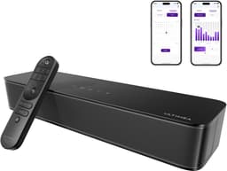 ULTIMEA 2.1-kanaals compacte soundbar voor tv, 3-inch ingebouwde subwoofer, 120 W piekvermogen, alles-in-één pc-soundbar voor gaming, Bluetooth 5.4, Poseidon M20 — thumbnail 4
