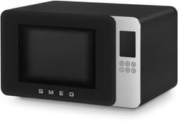 SMEG MOC01BLMEU - Magnetron met grill - Soft-close - 1900W - Inverter technologie - 29L - Mat Zwart — thumbnail 3
