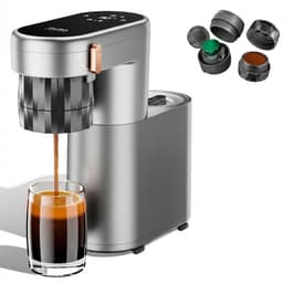 Pura Coffee C1 Pro - Compact & draagbare mini‑espressomachine - 20 bar, 3s instant heat - geschikt voor koffiepoeder & capsules — thumbnail 1