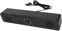 Bedrade computerluidspreker, USB-desktop soundbar, HiFi-geluidskwaliteit, heldere geluidseffecten, volumeregeling, mini-luidspreker geschikt voor pc's, geschikt voor laptops, geschikt voor tablets en PS5. — thumbnail 4