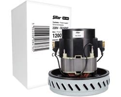 Sillar, Stofzuigermotor 1200W - 2-turbine - vervanging - geschikt voor stofzuiger Karcher NT48/1 NT27/1 WD5.200 - 220V - 50/60Hz
