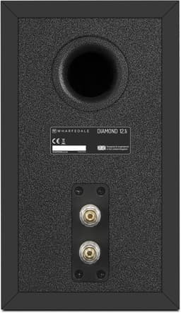 Wharfedale Diamond 12.0i Boekenplank Speakers – Stereo Hifi Set – 2-weg Luidsprekers – Compact Formaat – Passieve Speakers – Zwart — thumbnail 5
