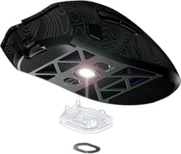 Furycube G11 - Tri-Mode Gaming Muis - Draadloos - Bedraad - Bluetooth - PAW3311 Sensor - 12.000 DPI - 1000Hz - Zwart — thumbnail 2