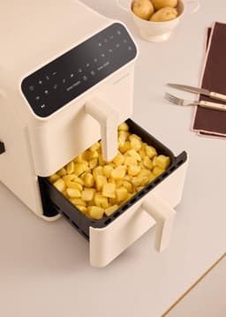 Dubbele heteluchtfriteuse met dubbele capaciteit en onafhankelijke besturing — thumbnail 4