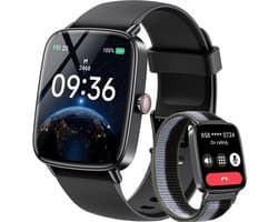 Smartwatch voor Dames en Heren met Telefoonfunctie en Volledige Fitnesstracker