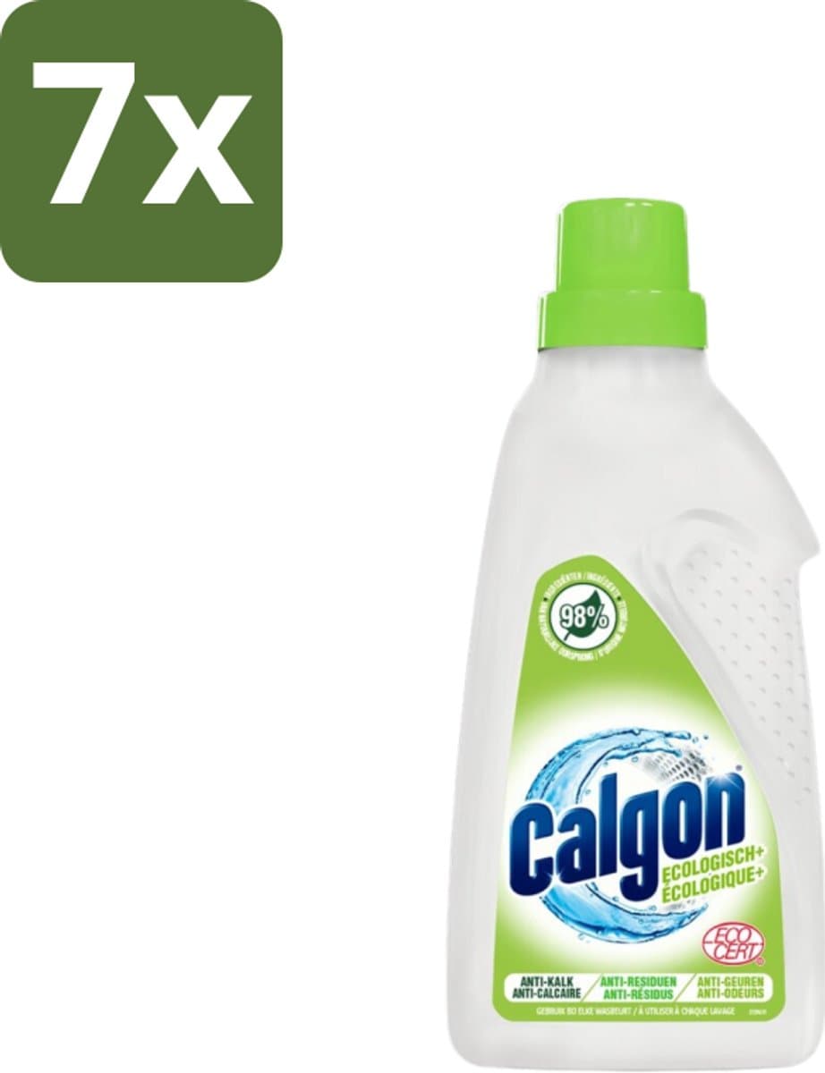 Calgon - Wasmachinereiniger - Gel - 750ml - 15 Wasbeurten - Bulkverpakking - 7 stuks — afbeelding 1
