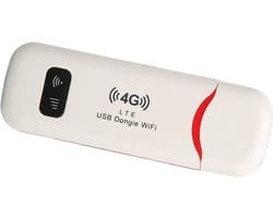 Ynkkvre - Mifi Router - iFi Dongle - 4G Dongle - Draagbare WiFi Hotspot - Plug & Play - Tot 10 Apparaten - Voor Thuis, Kantoor en Reizen - Compatibel met NL/BE/DE Netwerken