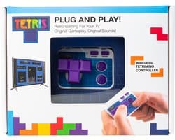 Tetris - TV plug & play - wireless controller - retro gaming