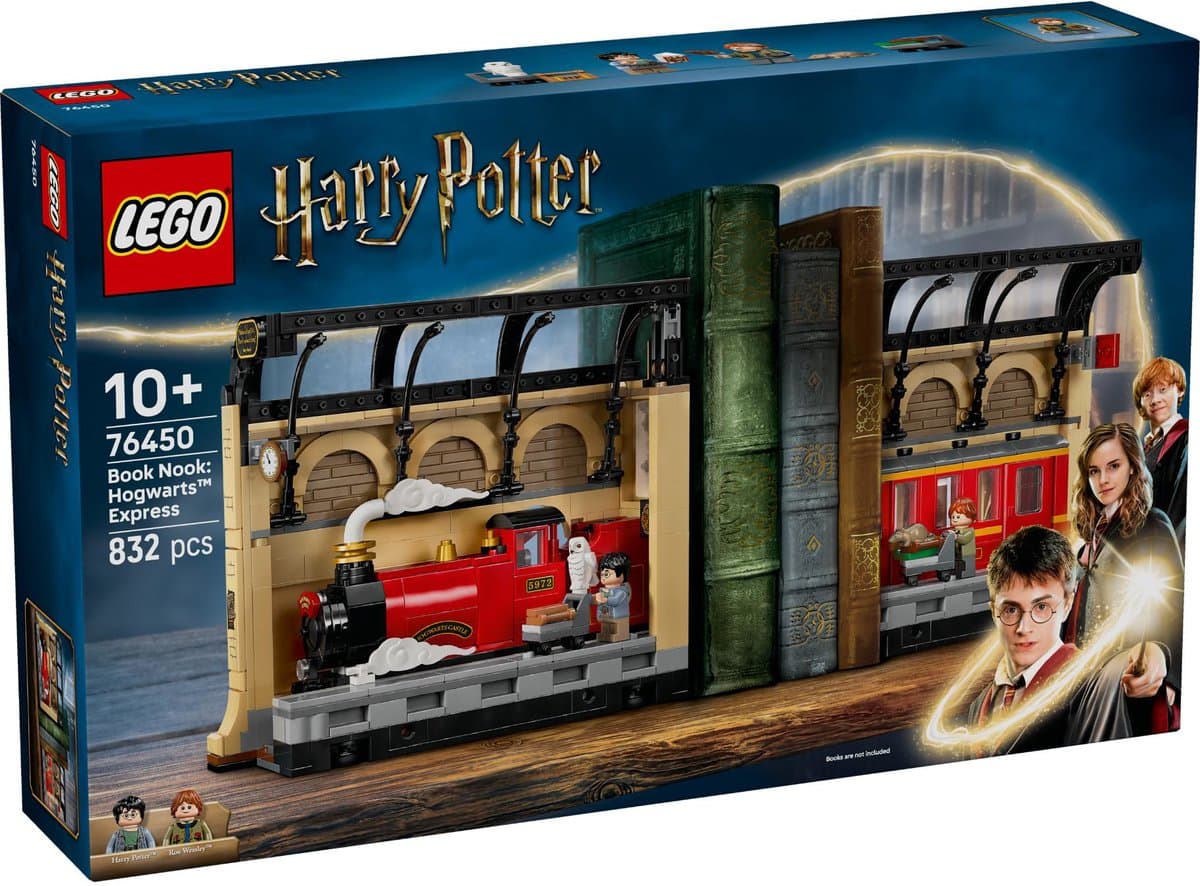 LEGO Harry Potter - Boekensteun: De Zweinstein Express Constructiespeelgoed — afbeelding 1