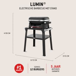 Weber Lumin met stand Elektrische barbecue — thumbnail 2