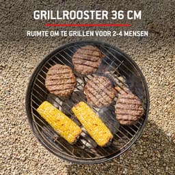 Weber Smokey Joe® Premium - Ø 37 cm Grillrooster - Houtskoolbarbecue - Zwart - Tuck-N-Carry Dekselvergrendeling - Gesloten ketel voor asopvang - Ventilatierooster in deksel - Stabiel frame met 3 poten - Draagbeugel — thumbnail 5
