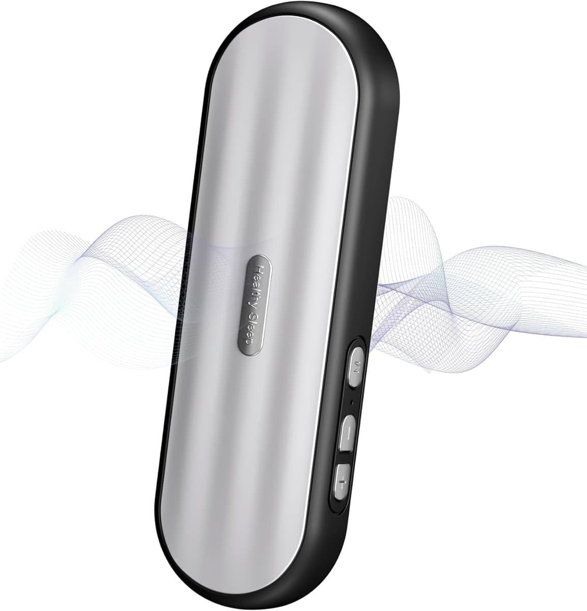 Slaapsprekers - Onderkussen Bluetooth Speaker - Bluetooth-kussenluidspreker - Botgeleiding Technologie - Witte Ruis - Draadloos - Voor een betere nachtrust - Mini Under Pillow Speaker - Zwart — afbeelding 1