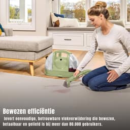 Zyrex® Tapijtreiniger machine - Tapijtreiniger - Tapijtreiniger apparaat - Groen - ‎46cm x 24cm x 35cm — thumbnail 4