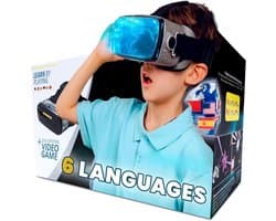Zyrex® VR Bril met controllers - VR Bril - VR-brillen - Zwart en Grijs - 24cm x 14cm x 11cm