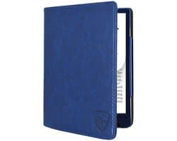Luxe Hoes Geschikt voor Pocketbook Inkpad Color 2 - Inkpad Color 3 Beschermhoes Cover Marine Blauw