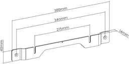 Muurbeugel voor Sonos RAY - Zwart — thumbnail 3