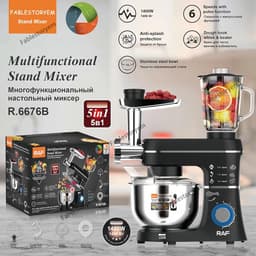Krachtige Staande Keukenmixer 10L met 5-in-1 Accessoires — thumbnail 3
