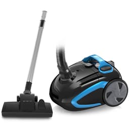 Emerio Stofzuiger met Zak - 2,5 Liter - HEPA10 Filter - Snoerlengte 5m - 800W - VE-112682.8 - Vacuum Cleaner Zwart / Blauw — thumbnail 2