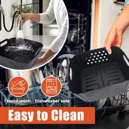 2 stuks extra hoge siliconen vormen voor SL300EU Ninja Double Stack verticale luchtfriteuse met 2 vakken, siliconen vormen voor airfryer sl300eu — thumbnail 6