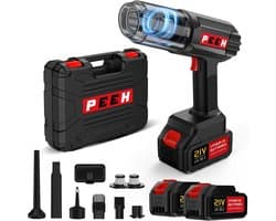 Draadloze Handstofzuiger - Kleine Stofzuiger - Snelle Schoonmaak - Hoog Vermogen - 230ml Reservoir - Zwart