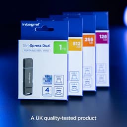 Draagbare SSD - Snelle Opslag - Bestanden Overzetten - Dubbele USB Poorten - 512 GB Capaciteit — thumbnail 3