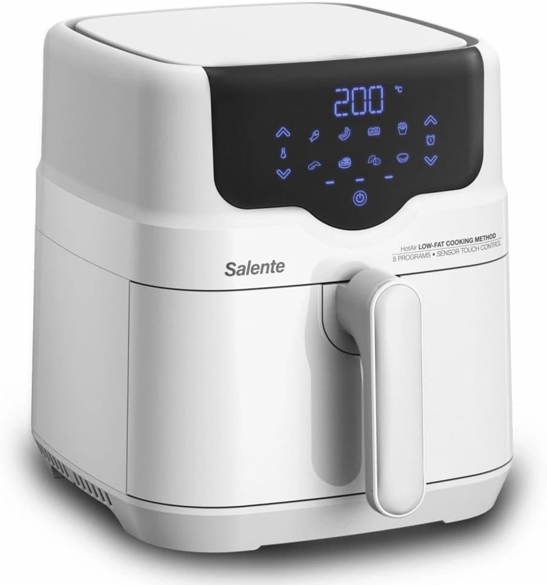 2-in-1 Heteluchtfriteuse met Grillfunctie - 4,3L Digitaal & Olievrij Frituren — afbeelding 1