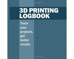 3D Print Logboek - Project Tracker - Betere Resultaten - Gedetailleerde Vormen - 21.59 x 21.59 cm