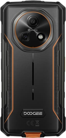 DOOGEE Fire 7 Robuuste Smartphone - IP68/IP69K Outdoor Telefoon - Dual SIM 5G - 16GB RAM - 256GB ROM - 13000mAh 18W - Android 15 - 6,6 inch - 64MP AI-camera - NFC, GPS, OTG - Oranje — thumbnail 3