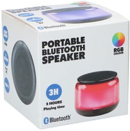 Draagbare Bluetooth Speaker - Muziek box met RGB verlichting - Partybox met 3 uur speeltijd - Draadloze speaker met USB-C — thumbnail 2