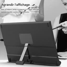 Draagbare Externe Monitor - Scherm Extender - Productiviteit Verhoging - Lichtgewicht Ontwerp - 15.6 Inch — thumbnail 5