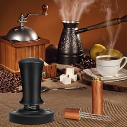 Koffie Tamper - Espresso Accessoire - Barista Werk - Precis 51mm - 330g — thumbnail 5