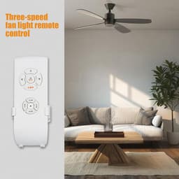 Plafondventilator Controller - Ventilator Afstandsbediening - Snel Instellen - Universele Ontvanger - 15 Meter Bereik — thumbnail 3