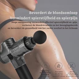 Spiermassage Pistool - Massage apparaat - Ontspanning - Massage Pistool - Voor Lichaam - Nek - Rug - Benen - 30 versnellingen - — thumbnail 4
