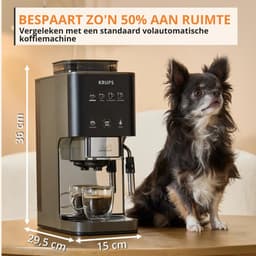 Krups Coffee Crush Experience SA403B automatische koffiemachine — thumbnail 5