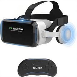 VR-bril voor Gaming - 3D Virtual Reality Headset - Compatibel met Smartphone (Incl. Controller) — thumbnail 1
