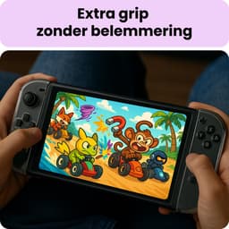 Hoesje Geschikt voor Nintendo Switch 2 Case Hoes Hard Cover Schokbestendig - Hoes Geschikt voor Nintendo Switch 2 Hoes - Transparant — thumbnail 4