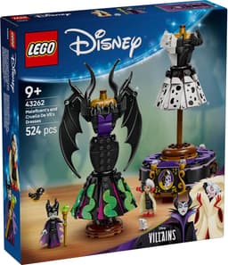 LEGO Disney - De jurken van Maleficent en Cruella De Vil Constructiespeelgoed — thumbnail 1